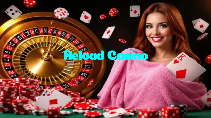Reload Casino casino presented on mobile device in Pakistan with slots and live games